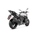 BLACK EDITION silenciosos Slip-on. Homologado Negro Akrapovic SB12SO22HALAGTB