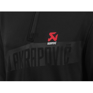 Sudadera hombre de cuello alto Negro Akrapovic 802210