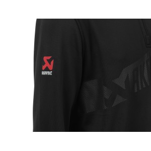 Sudadera hombre de cuello alto Negro Akrapovic 802214
