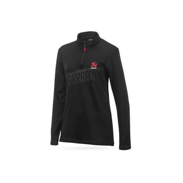 Sudadera mujer de cuello alto Negro Akrapovic 802216