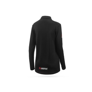 Sudadera mujer de cuello alto Negro Akrapovic 802216