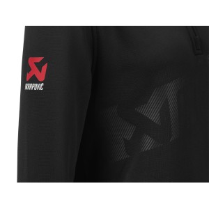 Sudadera mujer de cuello alto Negro Akrapovic 802219