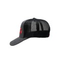 Gorra trucker con logo Akrapovic Gris ceniza - malla negra Akrapovic 802282