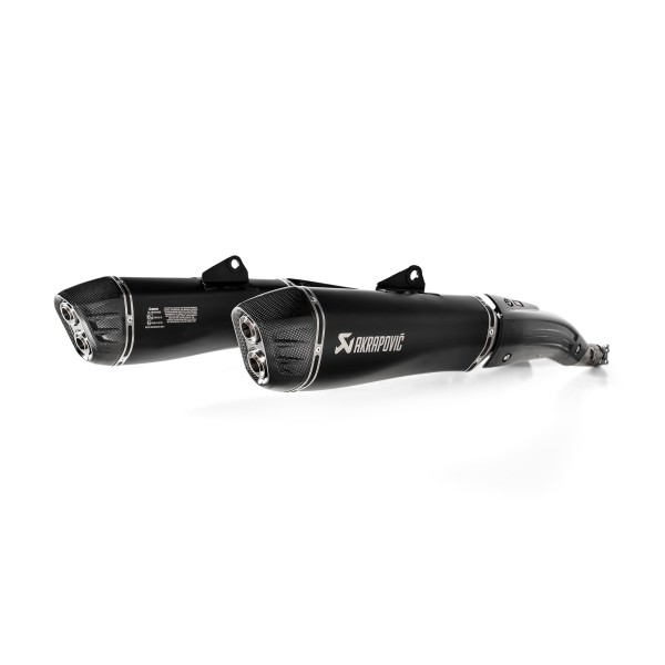 BLACK EDITION silenciosos Slip-on. Homologado Negro Akrapovic S-B16SO3HRAATBL