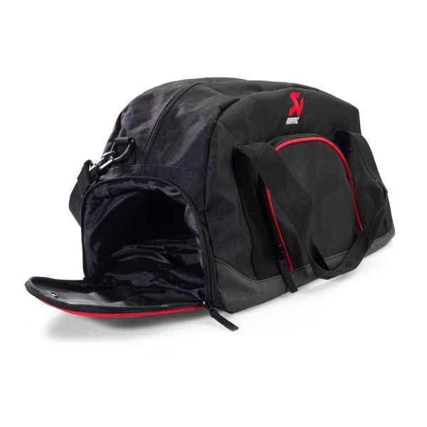 Bolsa de lona Ogio Negro con detalles rojos Akrapovic 802122