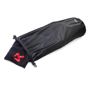 Juego de toallas Negro con logo rojo Akrapovic 802310