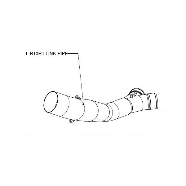 Caña inoxidable  Akrapovic L-K7SO2