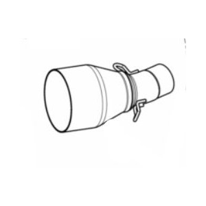 Caña escape acero inoxidable  Akrapovic L-VE3SO3SS