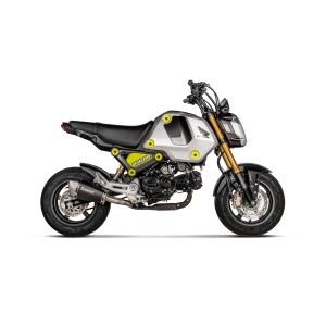 BLACK EDITION silenciosos Slip-on. No homologado Negro Akrapovic S-H125SO4ASZTBL