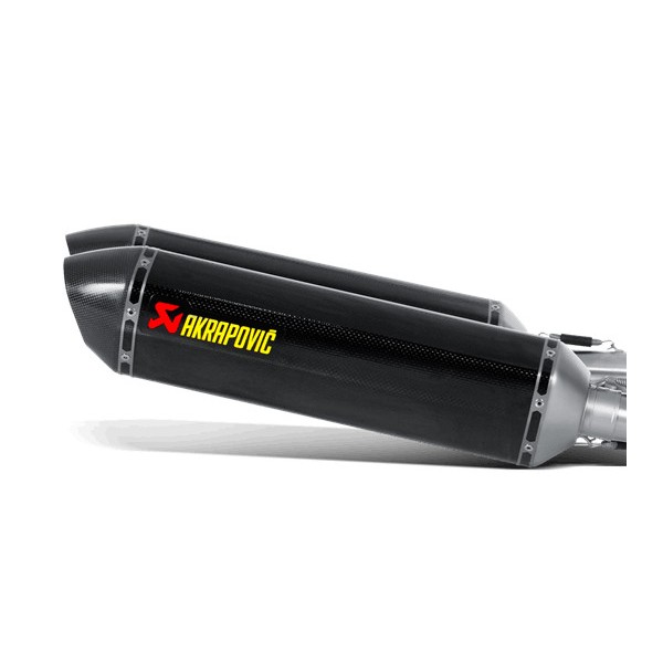 Silencioso slip-on izquierdo de carbono  Akrapovic M-HR01602CL