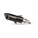 BLACK EDITION silenciosos Slip-on. Homologado Negro Akrapovic S-H3SO8-HRSSBL