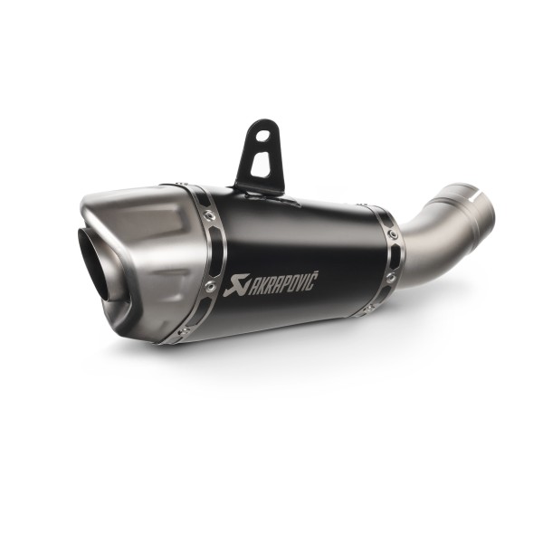 BLACK EDITION silenciosos Slip-on. No homologado Negro Akrapovic S-K10SO28ASZTBL