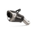 BLACK EDITION silenciosos Slip-on. No homologado Negro Akrapovic S-K10SO29ASZTBL
