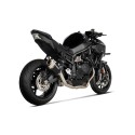 BLACK EDITION silenciosos Slip-on. No homologado Negro Akrapovic S-K10SO29ASZTBL