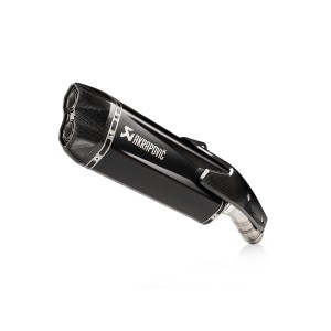 BLACK EDITION silenciosos Slip-on. Homologado Negro Akrapovic S-K10SO31HGITBL