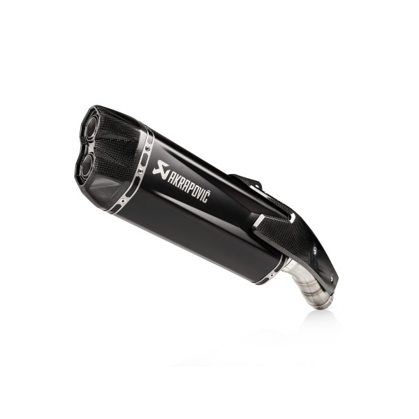 BLACK EDITION silenciosos Slip-on. Homologado Negro Akrapovic S-K10SO31HGITBL