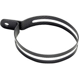 Abrazadera redonda tipo cr11 silencioso carbono  Akrapovic P-MCCAP3X