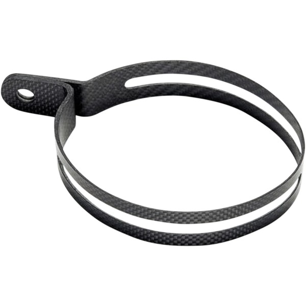 Abrazadera redonda tipo cr11 silencioso carbono  Akrapovic P-MCCAP3X