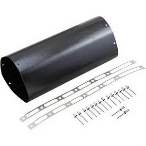 Kit de carcasa exterior, Remaches, Cinta de cierre y pegatina  Akrapovic P-RKS115ZC30