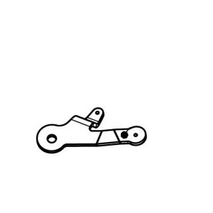 Soporte de acero inoxidable  Akrapovic P-X157