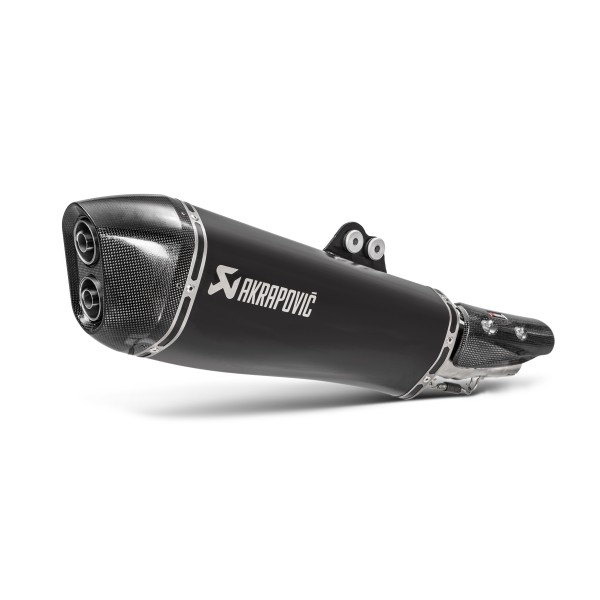 BLACK EDITION silenciosos Slip-on. Homologado Negro Akrapovic SKY5SO1HRAASSBL
