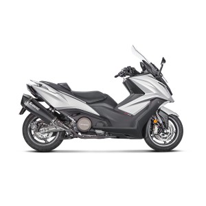 BLACK EDITION silenciosos Slip-on. Homologado Negro Akrapovic SKY5SO1HRAASSBL