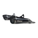 Silenciosos Slip-on. Homologado  Akrapovic SS13SO4HRAATBL1