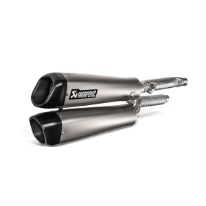 Silenciosos Slip-on. Homologado  Akrapovic S-T12SO3-HCQT