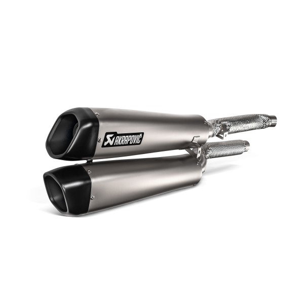 Silenciosos Slip-on. Homologado  Akrapovic S-T12SO3-HCQT