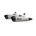 Silenciosos Slip-on. Homologado  Akrapovic S-T12SO4-HCQT