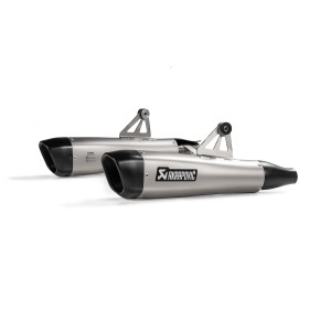 Silenciosos Slip-on. Homologado  Akrapovic S-T12SO4-HCQT