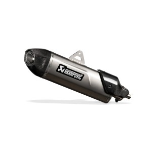 Silenciosos Slip-on. Homologado  Akrapovic S-T12SO6-HJA