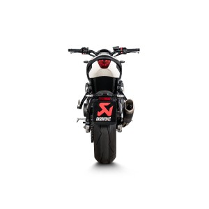 BLACK EDITION escapes completos Racing Negro Akrapovic S-T6R1-CQTBL