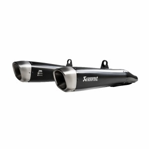 BLACK EDITION silenciosos Slip-on. Homologado Negro Akrapovic S-T9SO2-HCQTBL