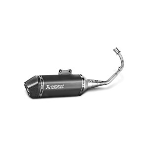 BLACK EDITION Escape completo Racing. Homologado Negro Akrapovic S-VE125R2-HZBL