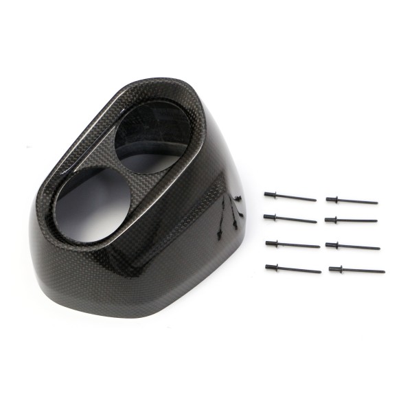 Cono de salida de carbono tipo r5  Akrapovic V-EC325