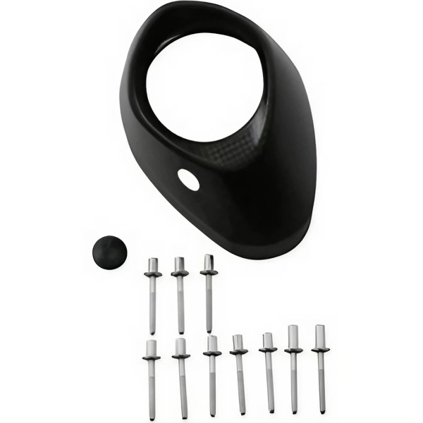 Cono de salida de carbono tipo t33  Akrapovic V-EC36