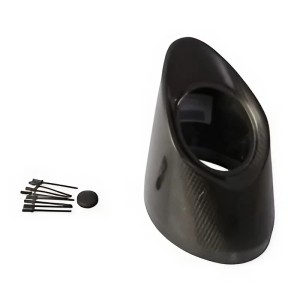 Cono de salida de carbono tipo d10 derecho  Akrapovic V-EC49