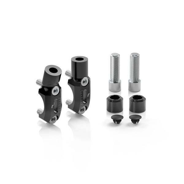Kit de montaje espejo Stealth para Naked / Kit de montaje Side Mount para espejo Stealth Naked Rizoma BSN910B