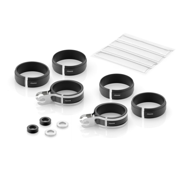 Kit de montaje de intermitentes delanteros / Adaptador mini intermitente (2pc) Rizoma FR228B