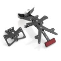 Kit Portamátricula Fox / Soporte matricula "FOX" Rizoma PT681B