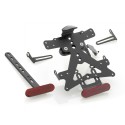 Kit Portamátricula Fox / Kit soporte matrícula para configuración OEM (ABE) Rizoma PT752B