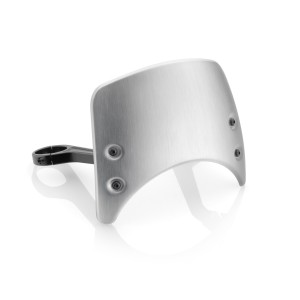 Cúpula baja con Kit de montaje / Cúpula baja CF011 (aluminio) (ABE) con Adaptador Rizoma ZBW077A