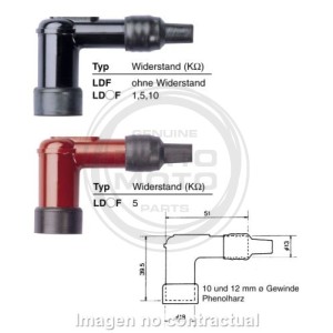 Pipa de Bujía NGK LD05F