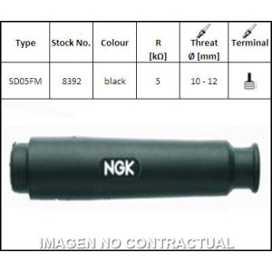 Pipa de Bujía NGK SD05FM