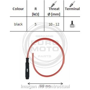 Pipa de Bujía NGK SD05FMC
