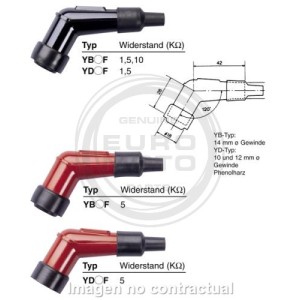 Pipa de Bujía NGK YB05F