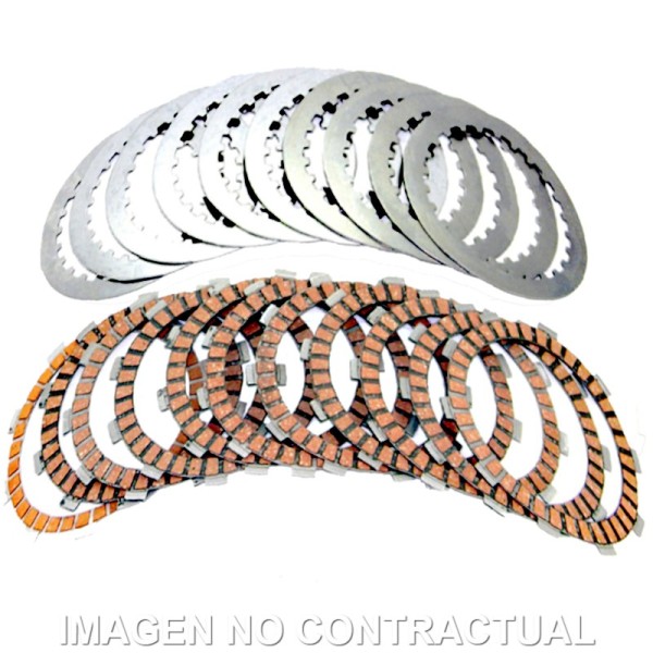 KIT DISCOS + SEPARADORES COMPLETO FCC KAWASAKI ZZR 600 NINJA