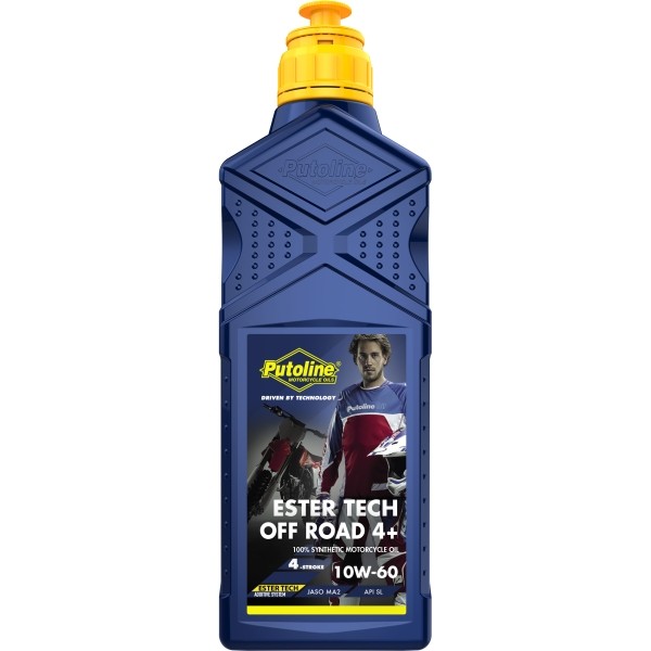 BOTELLA PUTOLINE ESTER TECH OFF ROAD 4+ 10W-60 1 L