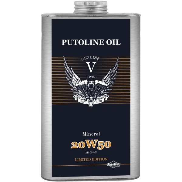 LATA PUTOLINE GENUINE V-TWIN MINERAL 20W-50 1 L